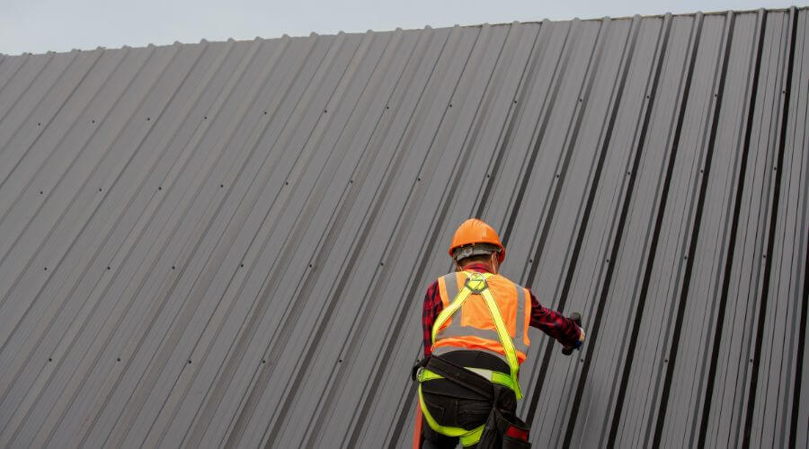 Professional metal roof installation in Devine, TX